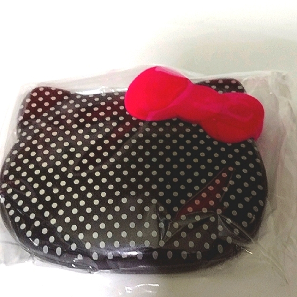 Hello Kitty Polka Dot Pink 💕 Bow Compaq NWT - Picture 3 of 6